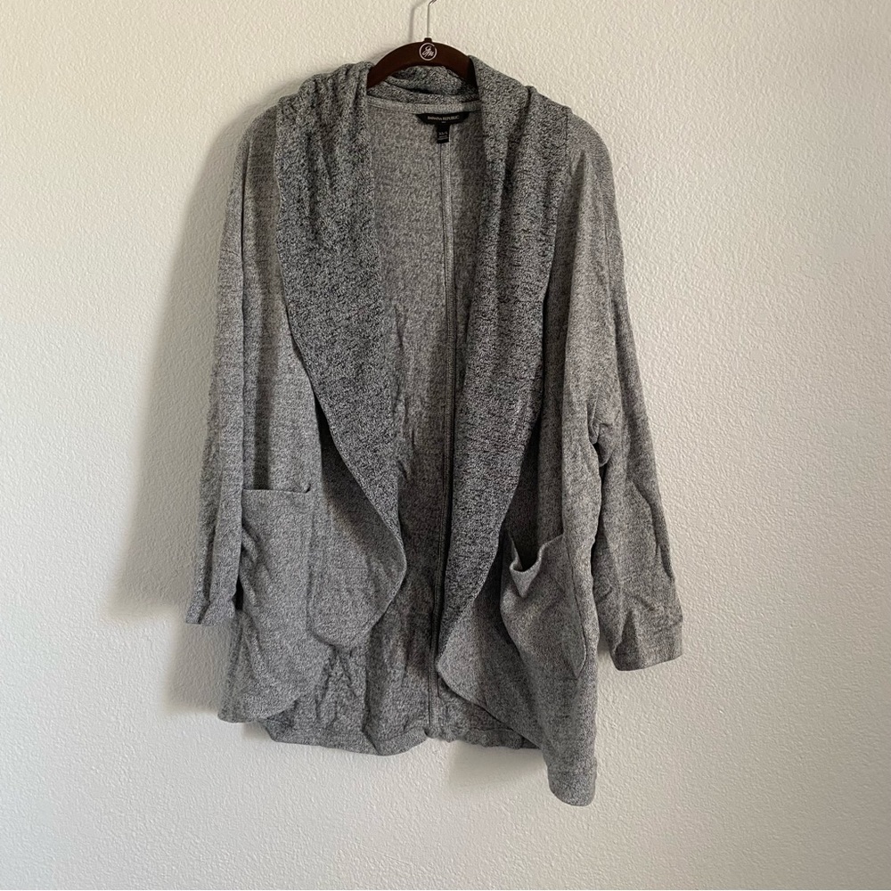 Banana Republic Women's Size XS/S Gray Open Front Cardigan Sweater